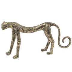 BRONZE CHEETAH GOLD COLORED 